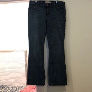 Used Gap Long and Lean flare jeans LONG length